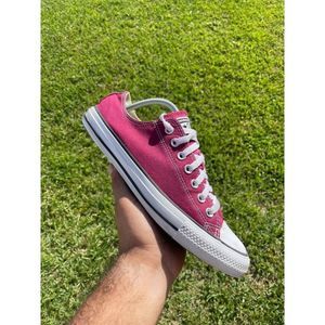 Converse Men Size 9.5 Shoes Chuck Taylor All-Star Low-Top Shoe Dark Red M9691